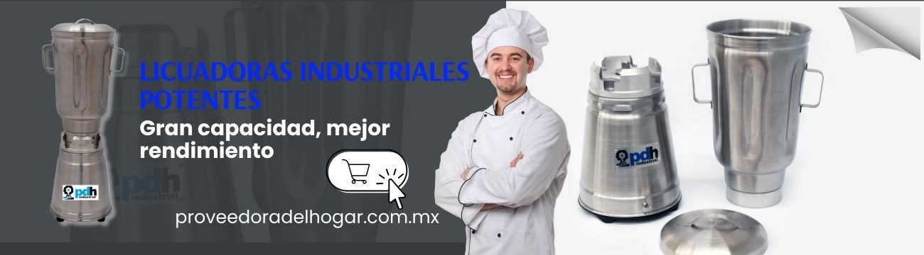 licuadoras industriales, de uso rudo de acero